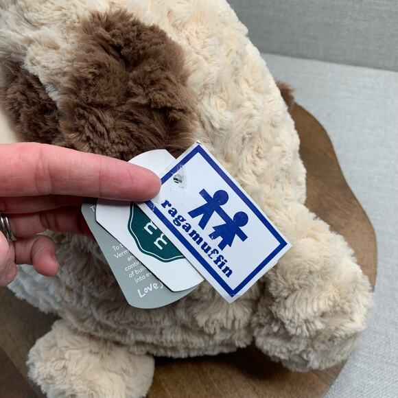 RAGAMUFFIN Puffernutter Puppy New With Tags Stuffy Stuffie - Picture 6 of 10